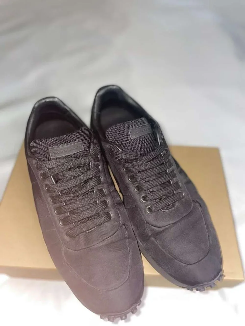 Burberry Silverstone Grainy Leather Loafer Black EUR 41 UK 7 Mens